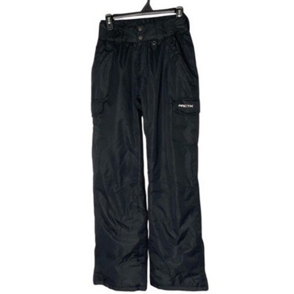 Arctix Black Ski Snowboard Pants Waterproof Insulated Cargo women's medium